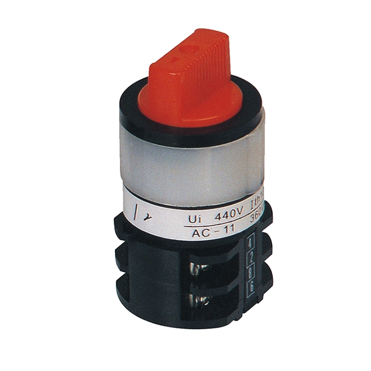 10A centerhulsmontering Tre positioner knastkontakt