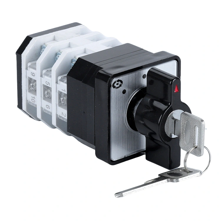 16A nøgledrejningshåndtag kontrol cam switch