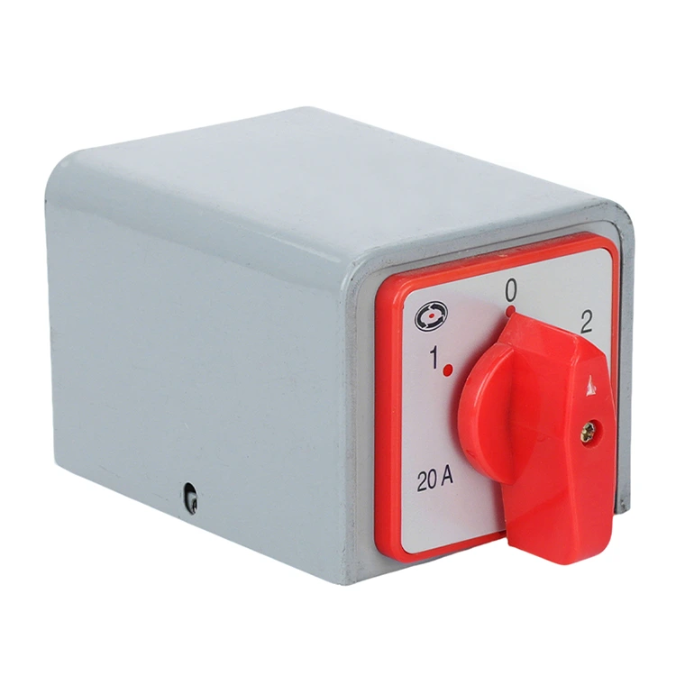 20A Combination Rotary Cam Switch 4kw Med Shell