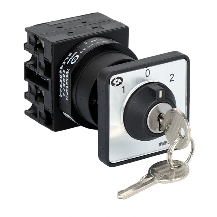 20A Nøgleknap Kontrolcenter Installer 3-positions knastkontakt