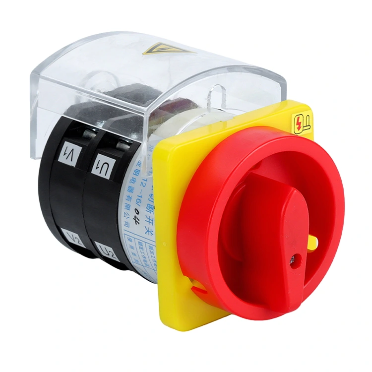 Plademontering med beskyttelsesdæksel Cam-kombinationskontakt