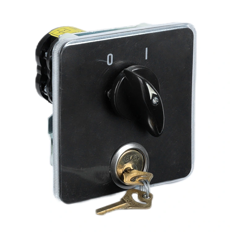 40A nøglekontrolkombination Drejeknapkontakt 7,5kw